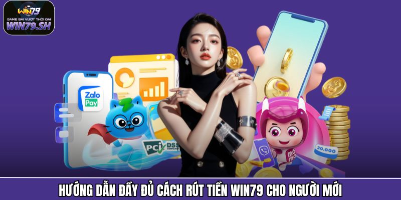 Hướng dẫn đầy đủ cách rút tiền Win79 cho người mới
