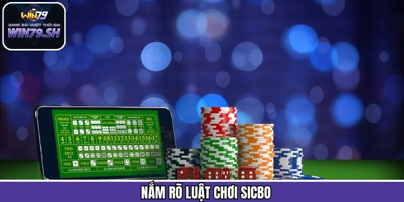 Sicbo - Khám Phá Trò Chơi Cá Cược Hàng Đầu Thế Giới 2 Nắm rõ quy luật trong game tài xỉu tại Win79