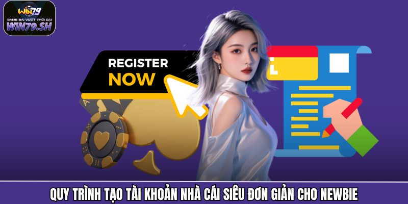 Đăng Ký Win79 3 Quy trình tạo tài khoản nhà cái siêu đơn giản cho newbie