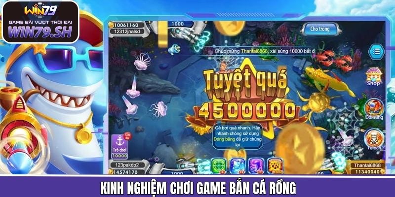 Kinh nghiệm thắng lớn khi săn cá rồng giành thắng lớn